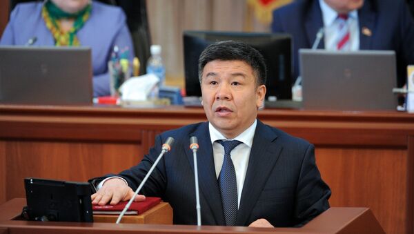 Алмамбет Шыкмаматов министр юстиции Кыргызской Республики - Sputnik Кыргызстан