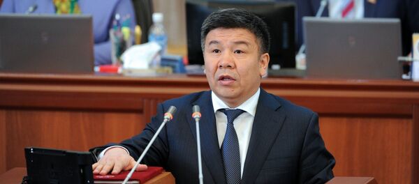 Алмамбет Шыкмаматов министр юстиции Кыргызской Республики - Sputnik Кыргызстан