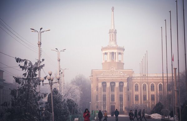 Утренний морозный Бишкек - Sputnik Кыргызстан