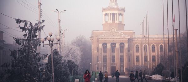 Утренний морозный Бишкек - Sputnik Кыргызстан