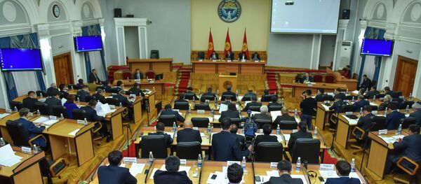 Заседание правительства Кыргызской Республики. Архивное фото - Sputnik Кыргызстан