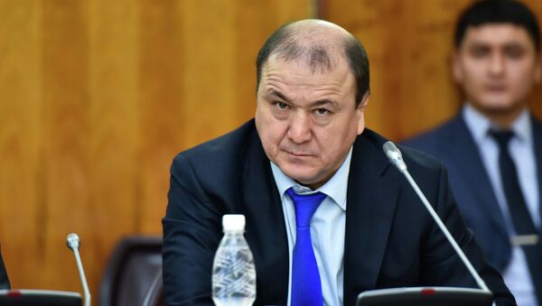 Министр МВД Мелис Турганбаев. Архивное фото - Sputnik Кыргызстан