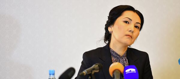 Архивное фото депутата от фракции Ата Мекен Аиды Саляновой - Sputnik Кыргызстан