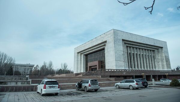 Исторический музей на площади Ала-Тоо в Бишкеке. Архивное фото - Sputnik Кыргызстан