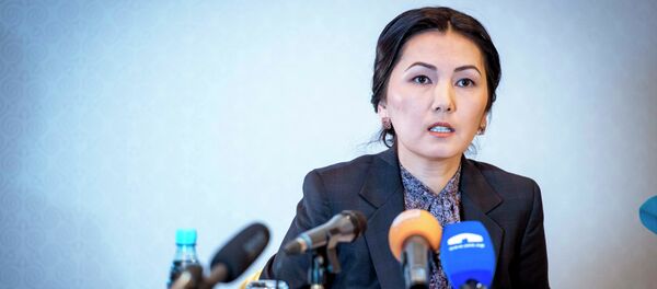 Архивное фото депутата от фракции Ата Мекен Аиды Саляновой - Sputnik Кыргызстан