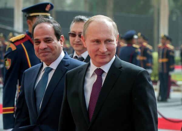 Визит президента РФ В.Путина в Египет. День второй - Sputnik Кыргызстан