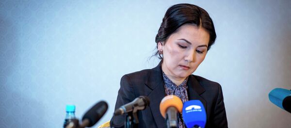 Архивное фото депутата от фракции Ата Мекен Аиды Саляновой - Sputnik Кыргызстан