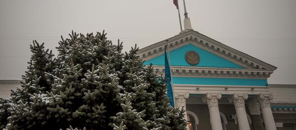 Фасад здании мэрии города Бишкек. Архивное фото - Sputnik Кыргызстан