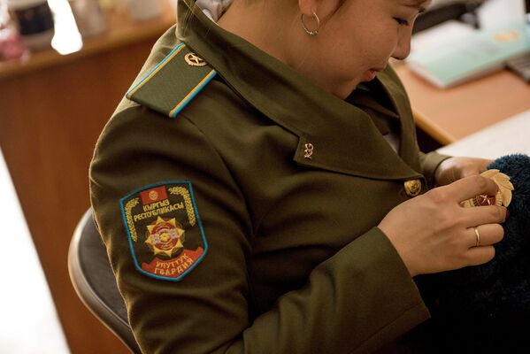 Женщины военнослужащие Кыргызстана - Sputnik Кыргызстан