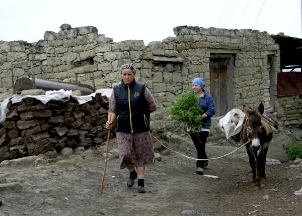 Быт сельских жителей в горных селениях. Архивное фото - Sputnik Кыргызстан