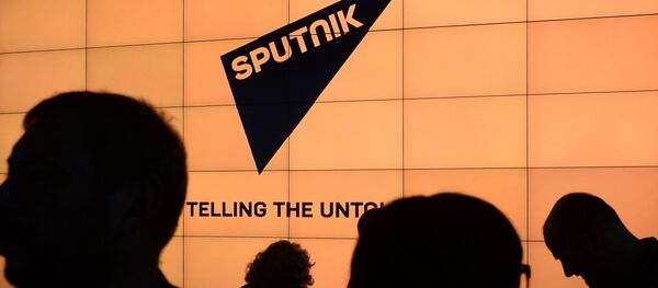 Логотип международного информационного бренда Спутник. Архивное фото - Sputnik Кыргызстан