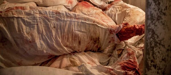 Расфасованное мясо. Архивное фото - Sputnik Кыргызстан