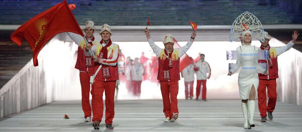 Кыргызстандын олимпиадалык курама тайпасы Сочиде. Архив - Sputnik Кыргызстан