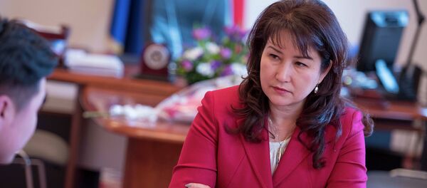 Министр юстиции Жылдыз Мамбеталиева - Sputnik Кыргызстан