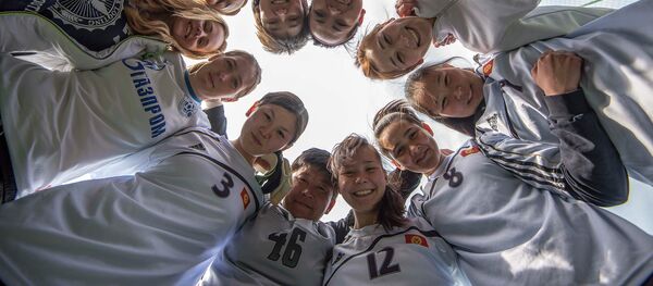 Кыздар футбол командасы. Архив - Sputnik Кыргызстан