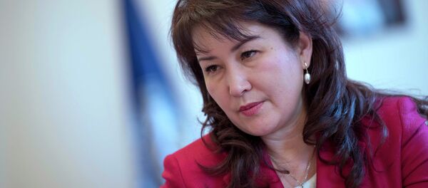 Министр юстиции Жылдыз Мамбеталиева Министр юстиции Жылдыз Мамбеталиева - Sputnik Кыргызстан