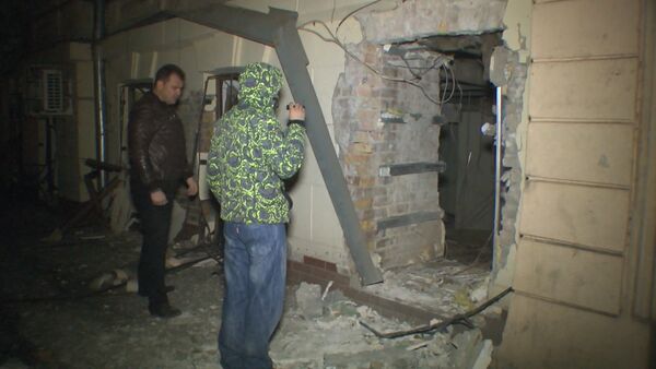 Взрыв произошел в здании Правого сектора в Одессе. Кадры с места ЧП - Sputnik Кыргызстан