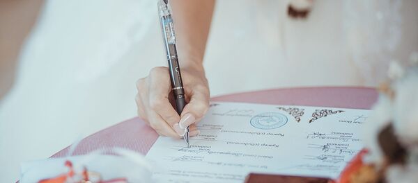 Свадьба в Кыргызстане. Архивное фото - Sputnik Кыргызстан