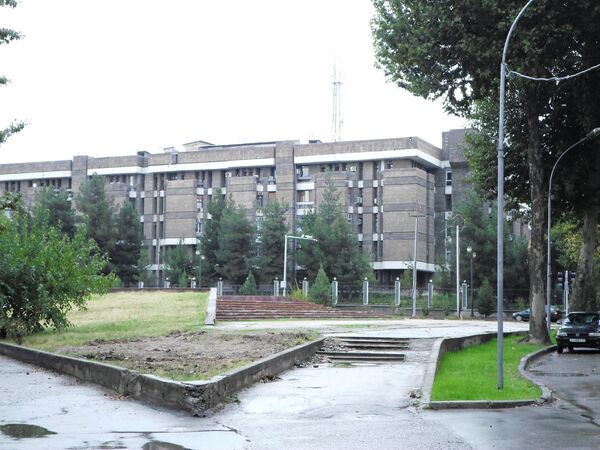 Здание Министерства внутренних дел Таджикистана. Архивное фото - Sputnik Кыргызстан