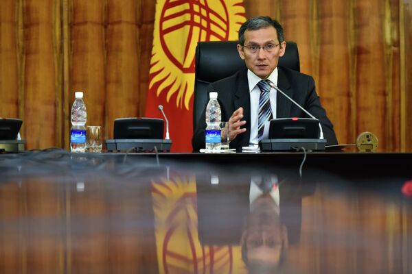 Премьер-министр Кыргызской Республики Джоомарт Оторбаев - Sputnik Кыргызстан