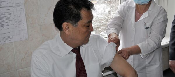Министр Здравоохранения Кыргызской Республики Талантбек Батыралиев. Архивное фото - Sputnik Кыргызстан