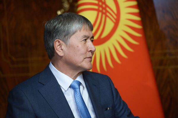 Алмазбек Атамбаев. Архив - Sputnik Кыргызстан