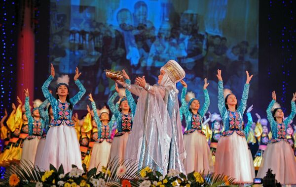 Торжественое мероприятие, посвященный народному празднику Нооруз - Sputnik Кыргызстан