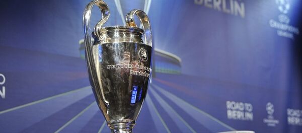 В штаб-квартире УЕФА в швейцарском Ньоне в пятницу прошла жеребьевка четвертьфинала Лиги чемпионов по футболу. - Sputnik Кыргызстан