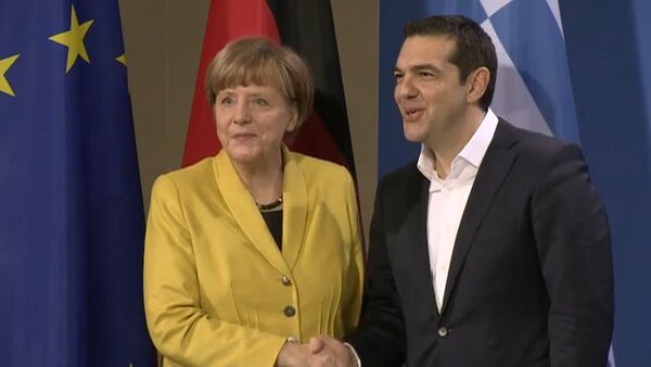 Меркель и Ципрас прокомментировали позиции своих стран по вопросу репараций - Sputnik Кыргызстан