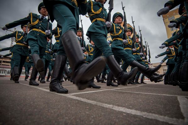 Подготовка к параду Победы в Москве - Sputnik Кыргызстан