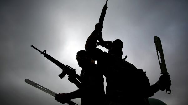 Боевики террористической группировки Исламское государство. Архивное фото - Sputnik Кыргызстан