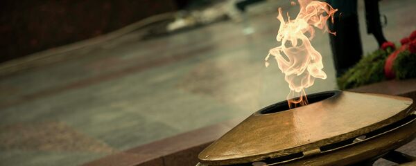 Вечный огонь на площади в Бишкеке. Архивное фото - Sputnik Кыргызстан