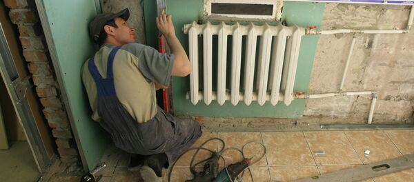 Капитальный ремонт здания городской детской клинической больницы в Новосибирске - Sputnik Кыргызстан