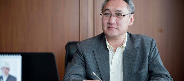 Председатель совета директоров ОАО Росинбанк Улан Сарбанов - Sputnik Кыргызстан