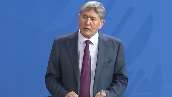 Атамбаев рассказал о своей миссии в Европе - Sputnik Кыргызстан