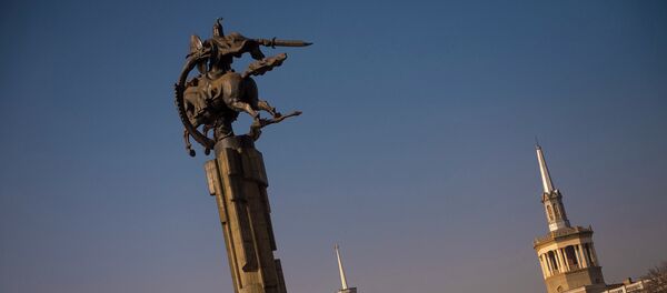 Город Бишкек. Архивное фото Город Бишкек. Архивное фото - Sputnik Кыргызстан