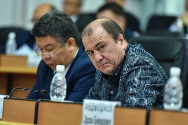 Министр внутренних дел Кыргызской Республики Мелис Турганбаев - Sputnik Кыргызстан