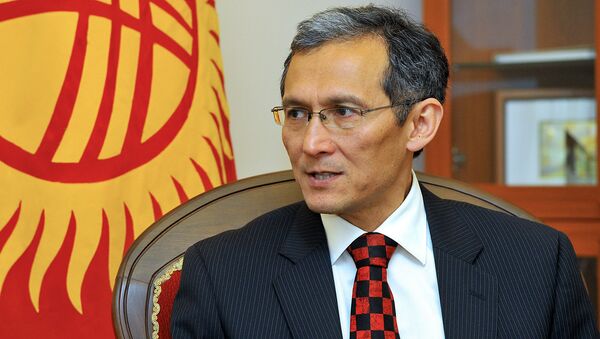 Экс-премьер-министр Джоомарт Оторбаев. Архивное фото - Sputnik Кыргызстан