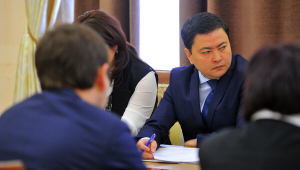 Заместитель министра экономики Кыргызской Республики Данил Ибраев. Архивное фото - Sputnik Кыргызстан