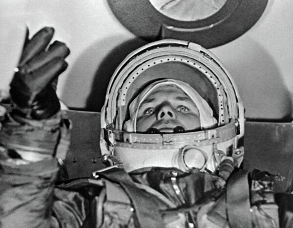 Гагарин космоско учаар алдында. 12-апрель,1961-жыл. - Sputnik Кыргызстан