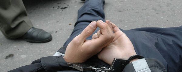 Задержание подозреваемых. Архивное фото - Sputnik Кыргызстан