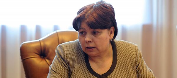 Мурдагы каржы министри Ольга Лаврова. Архив - Sputnik Кыргызстан