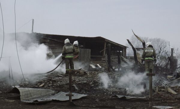 Последствия пожаров в Хакасии - Sputnik Кыргызстан