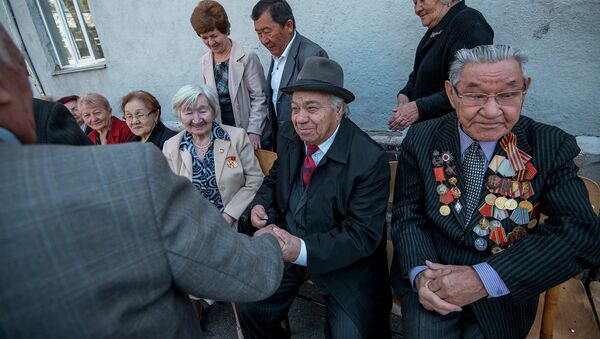 Ветераны Великой Отечественной войны. Архивное фото - Sputnik Кыргызстан