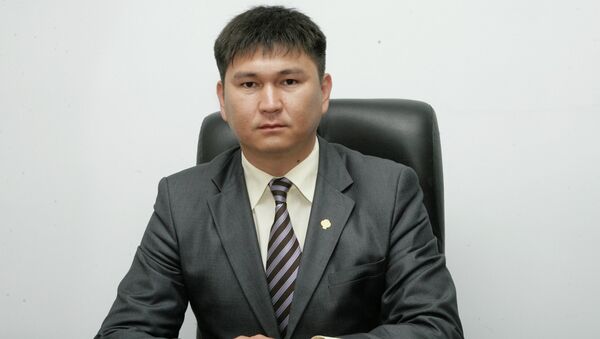 Транспорт жана коммуникация министринин орун басары Улан Уезбаев. Архив - Sputnik Кыргызстан