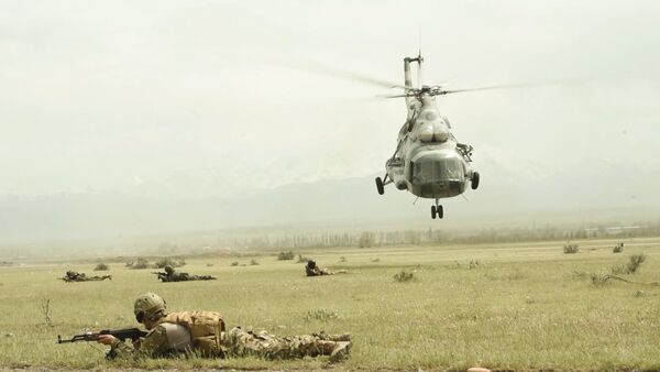 Учения по борьбе с террористами. Архивное фото - Sputnik Кыргызстан