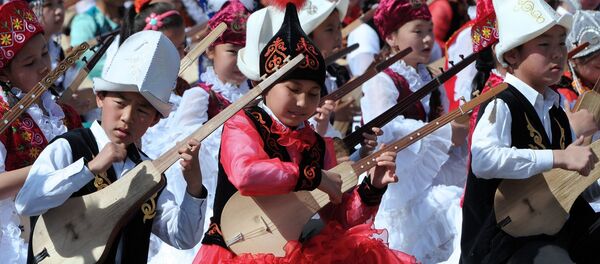 Комузчулар. Архив - Sputnik Кыргызстан