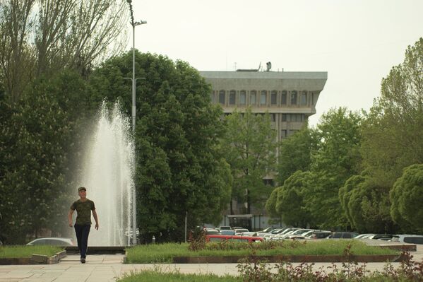 Долгожданные брызги фонтана - Sputnik Кыргызстан