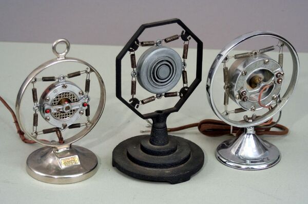 Микрофоны в студии радио. Архивное фото - Sputnik Кыргызстан