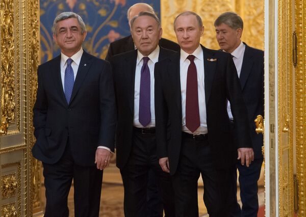 Заседание Высшего Евразийского экономического совета на уровне глав государств (ВЕЭС) - Sputnik Кыргызстан